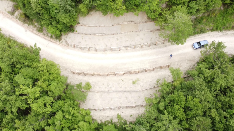 INTERVENTI DI SISTEMAZIONE IDRAULICO-FORESTALE PER LA TUTELA PREVENTIVA E LA MITIGAZIONE DEL RISCHIO IDROGEOLOGICO NELLA FORESTA DEMANIALE DEL MONTE VICINO SUL CANDIGLIANO